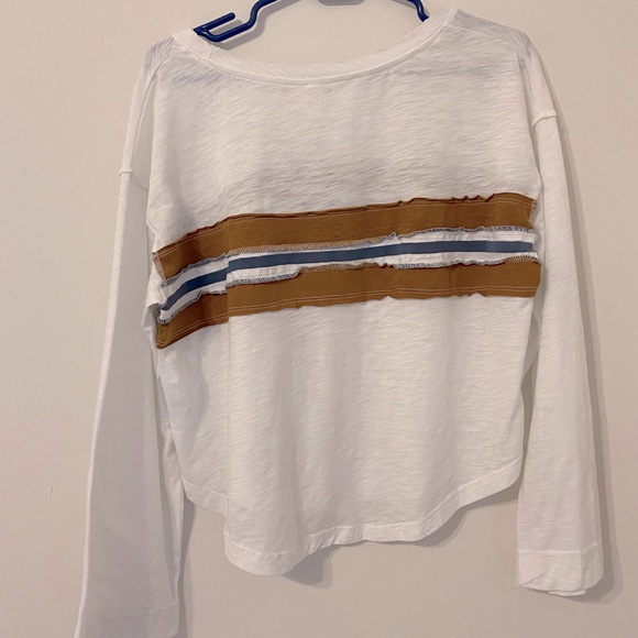 Roolee Tops - Roolee Longsleeve Stripe-Detail Shirt